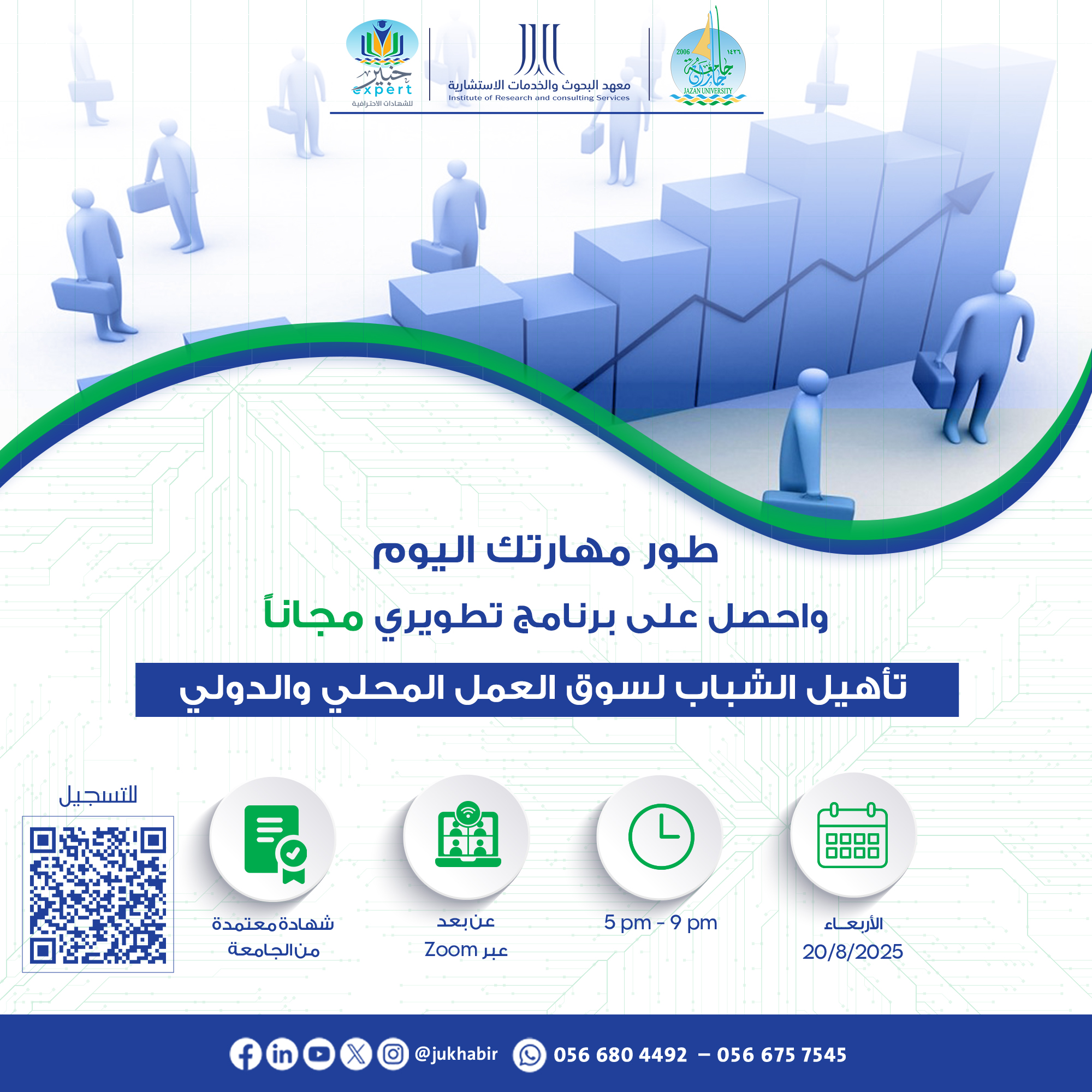 تأهيل الشباب لسوق العمل المحلي والدولي